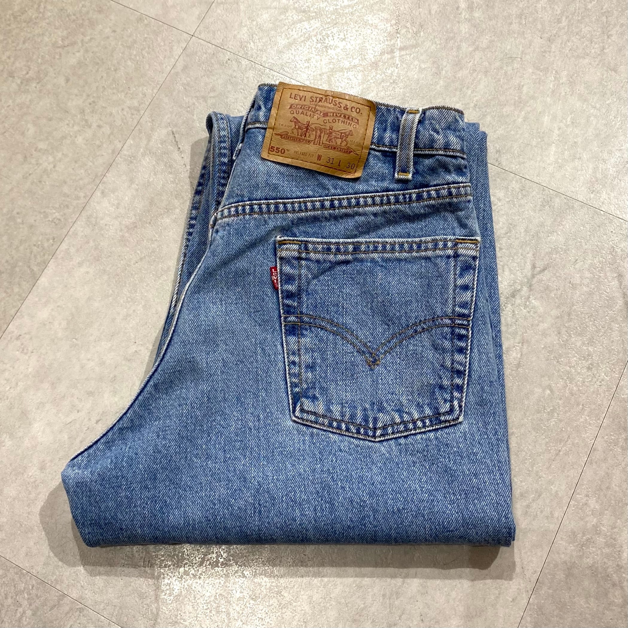 希少 90’sLevi's 550-0301 Vintage フレアデニムパンツ