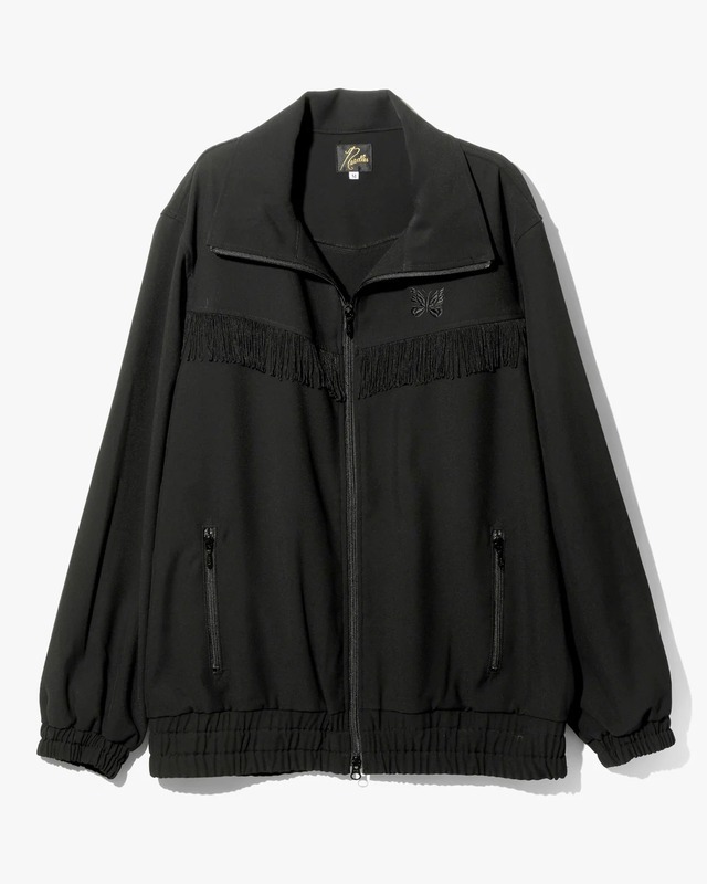 【NEEDLES】FRINGE TRACK JACKET - POLY KERSEY