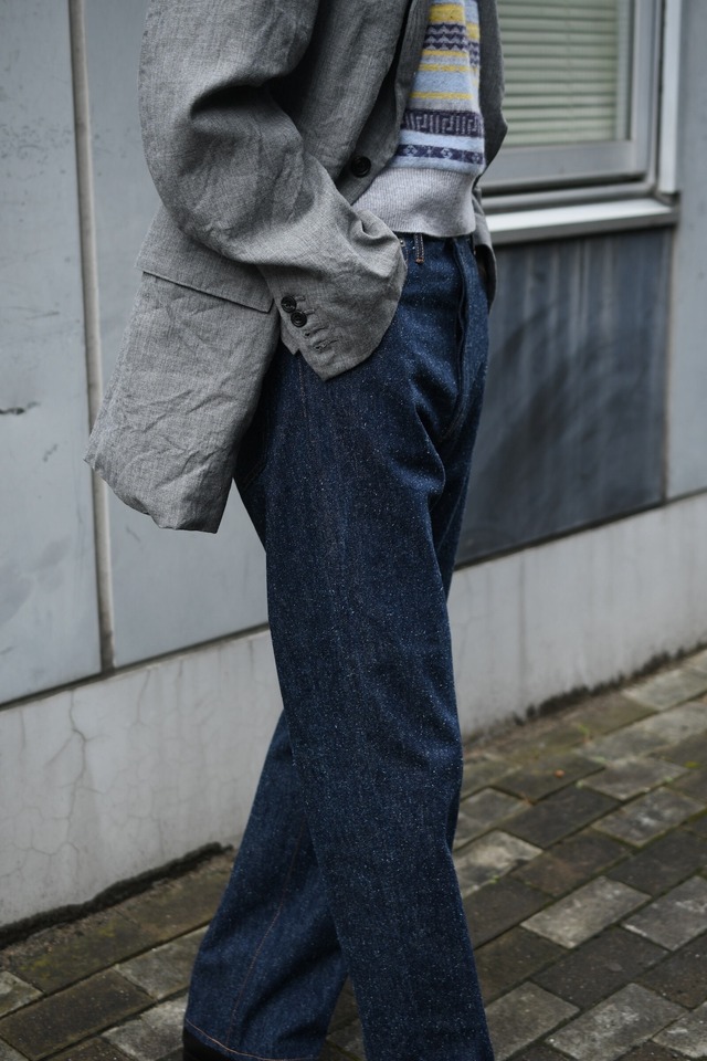 Cale / Cotton Silk Denim Pants