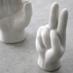 Porcelain Hand Objet "Peace"