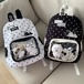 ゆめかわ♡全２カラー　うさ耳付き地雷系リュック　bag13　