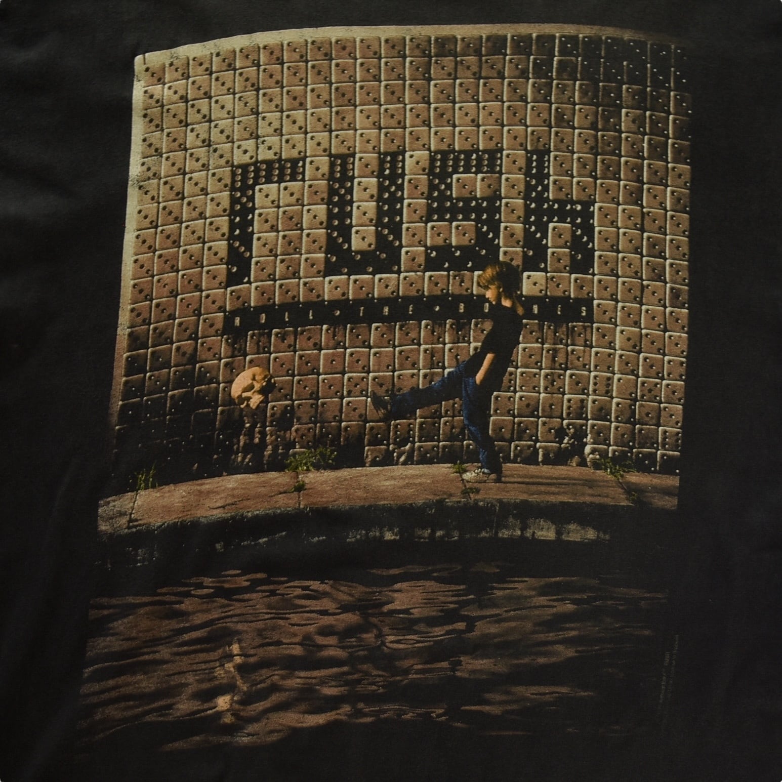 1990's “RUSH” Roll The Bones S/S Vintage Printed T-shirt 1990's “RUSH” Roll The Bones S/S Vintage Printed T-shirt