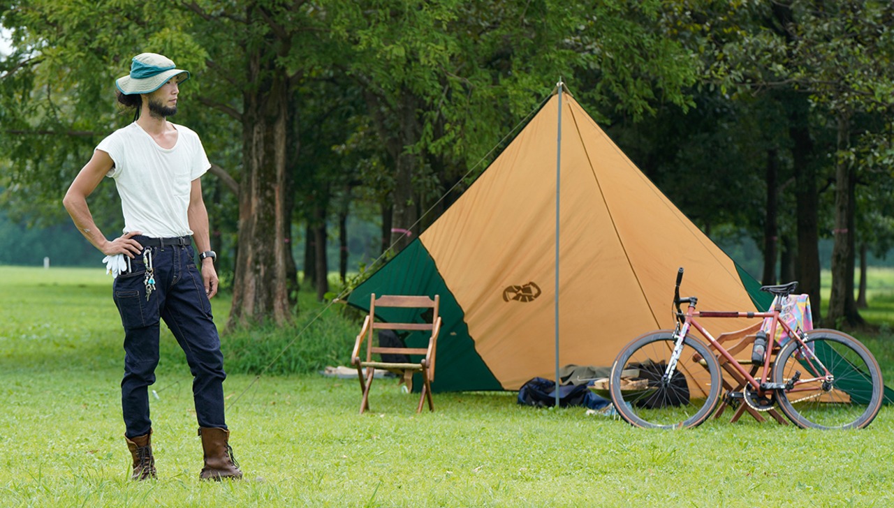 【DENACT】デナクト　HIKE DENIM (ハイクデニム) /INDIGO(インディゴ)　ストレッチデニム　多機能　キャンプ