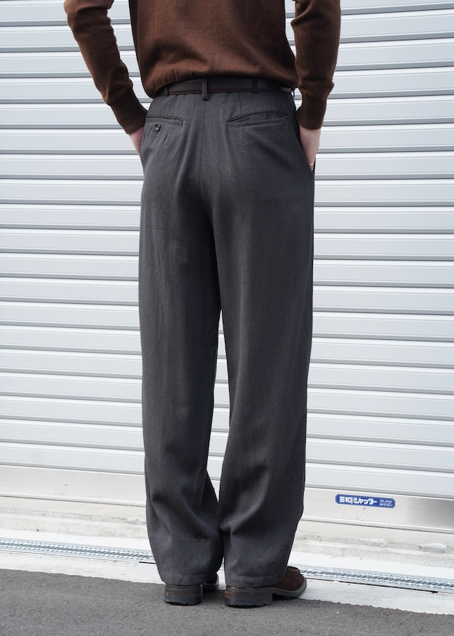 COMME des GARCONS HOMME DEUX AD1990 wide tapered slacks