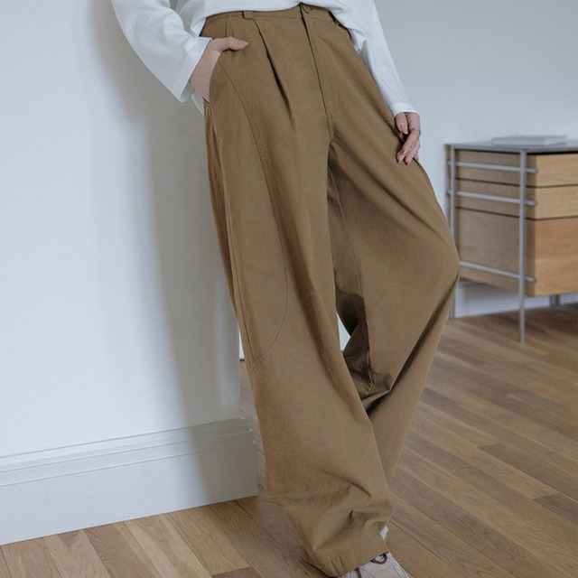 tuck wide pants