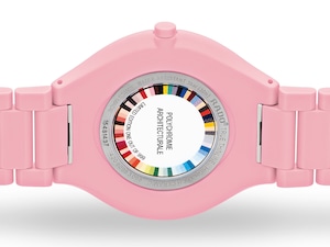 【RADO ラドー】True Thinline Les Couleurs™ Le Corbusier  Luminous pink 4320C シンライン ル・コルビュジエ（ピンク）／国内正規品 腕時計