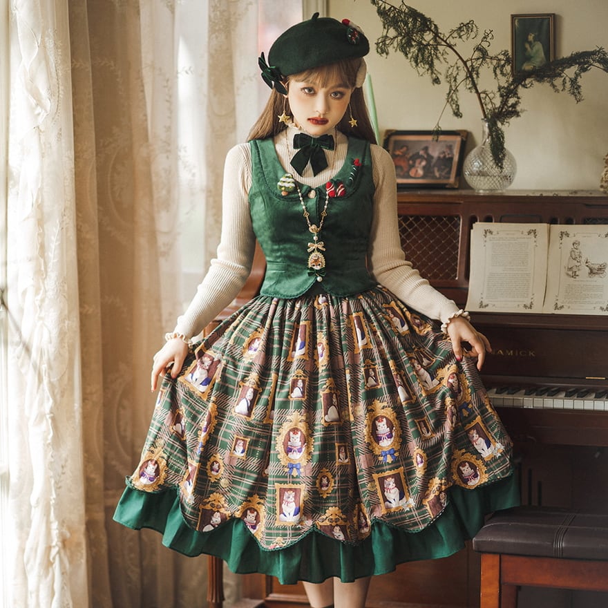 【栀】LO787 lolita オリジナル 洋服 ロリータ ワンピース