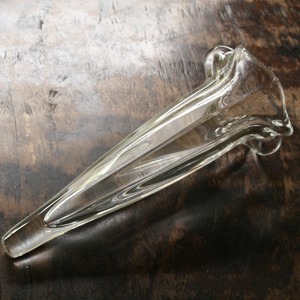 Vase Clear 花器ガラス 18cm クリア