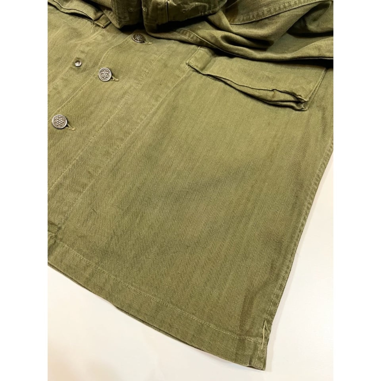 40s US ARMY "M-43" HBT JACKET Size 36R_1