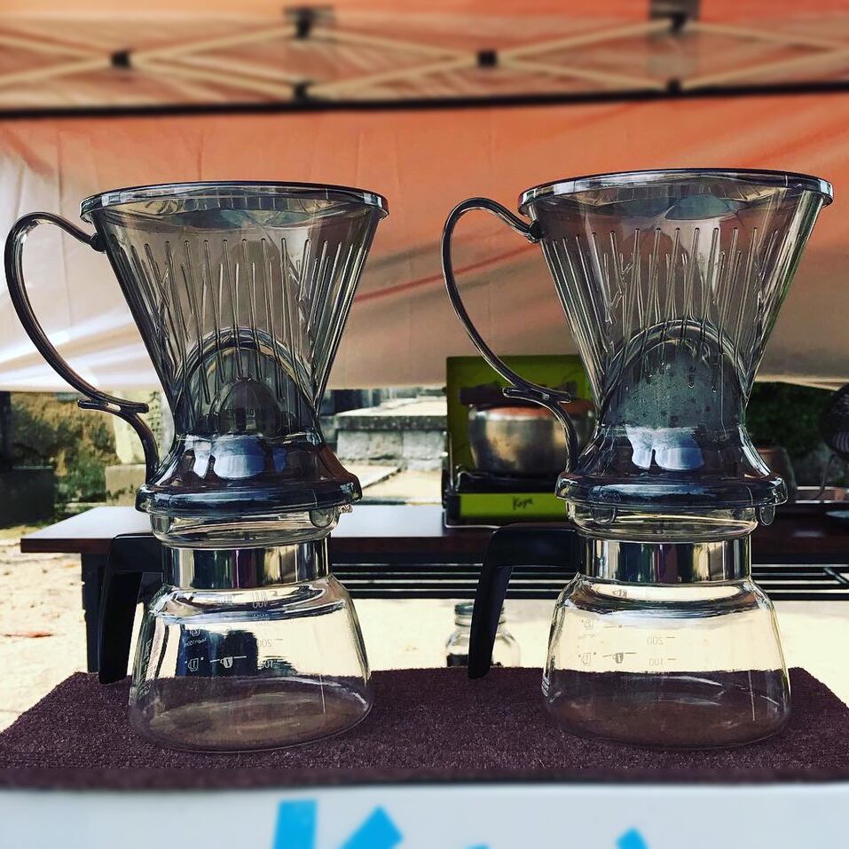 クレバーコーヒードリッパー【透明ブラック】　103コーヒフィルター付き　誰でも美味しい珈琲が楽しめる