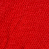 Crocodile クロコダイル ワンポイント刺繍 鹿の子風 ニット セーター M/朱色 レッド系 メンズ