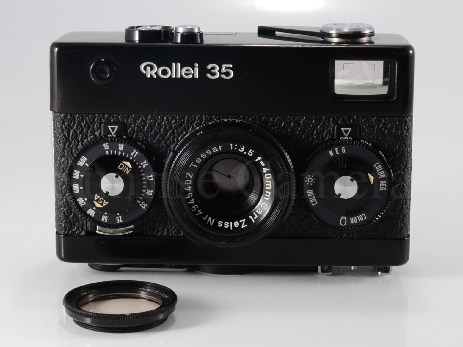 ☆完動品☆ Rollei 35 Tessar 40mm F3.5 黒 8172 Rollei 35 ブラック / Tessar 40mm F3.5 ローライ (60625