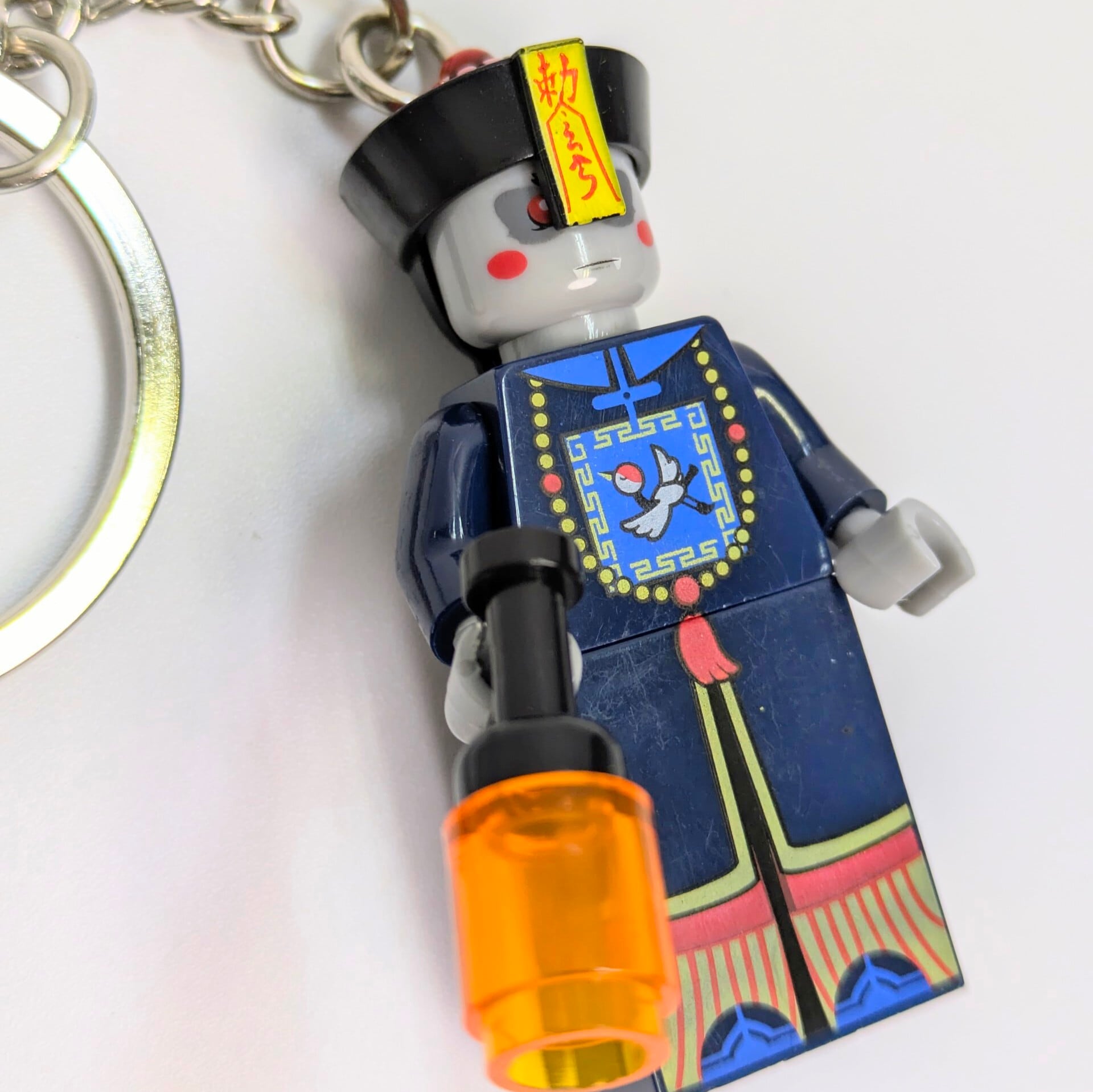 再入荷！【ブロックフィギュアキーホルダー / 番外編 】キョンシー