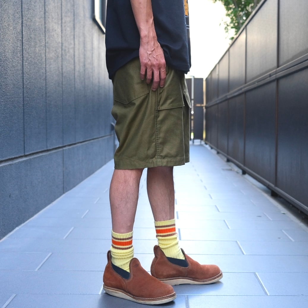 SASSAFRAS(ササフラス) / F.S. Cultivator Pants 1/2 Back Satin