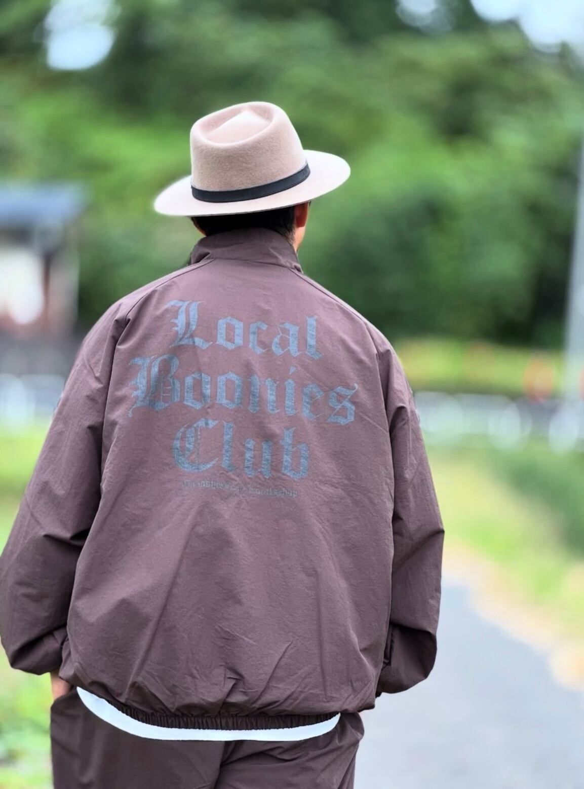 LOCAL BOONIES CLUB TRAINING JACKET | ONAOSHI GEORGE LOCAL SHOP