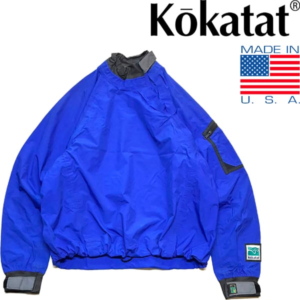 1点物◇USA製コーカタットKokatatプルオーバー雨具ナイロンジャケット