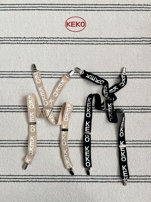 KEKO［取寄］switch suspender 26autumn K스위치멜빵