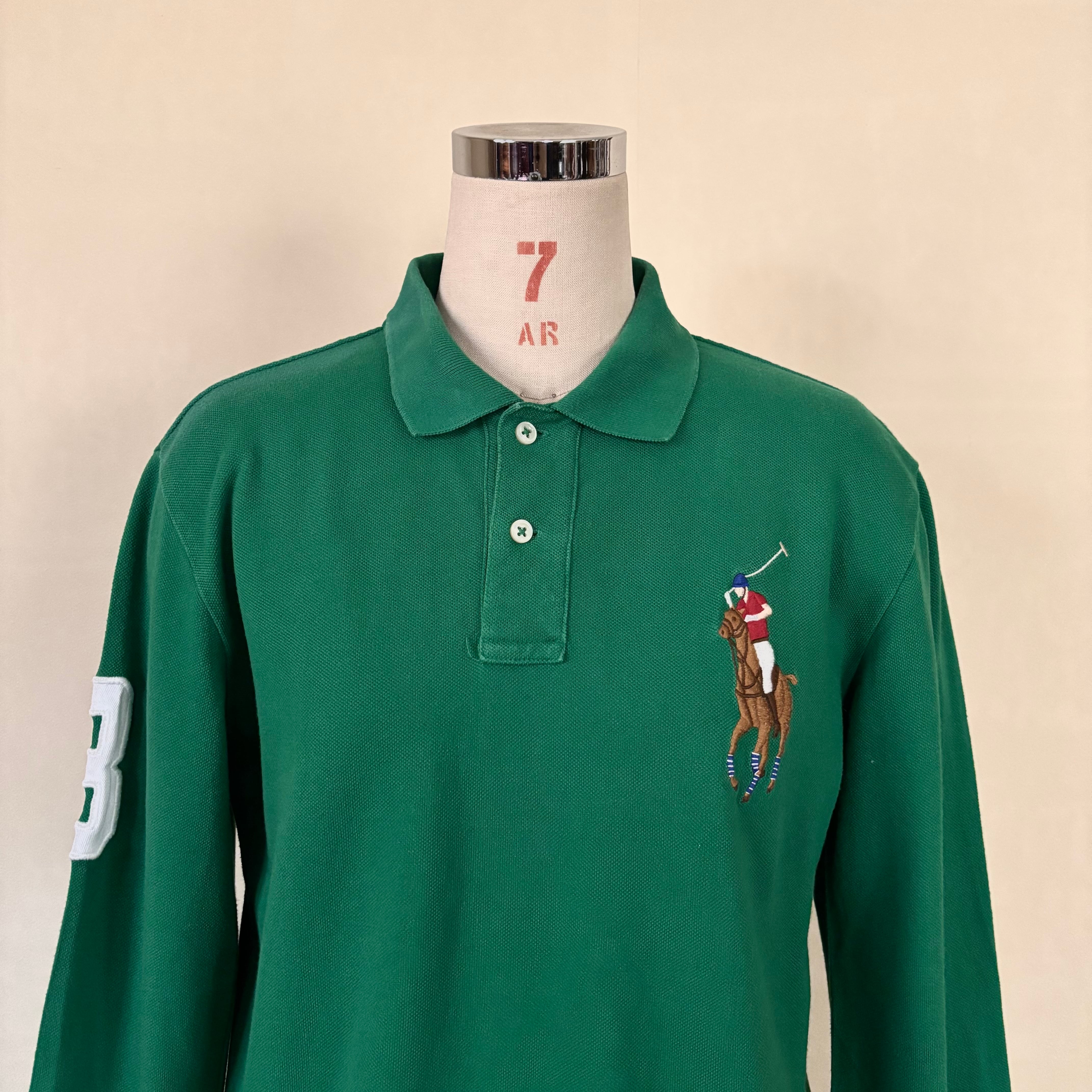 ビックポニー ラルフ S USA Polo by Ralph Lauren ビックポニー L/S ポロシャツ | bottomline women's