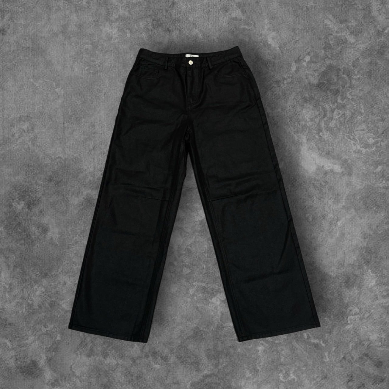 即納】RADIANT Straight lubecoating denim | 韓国ファッション