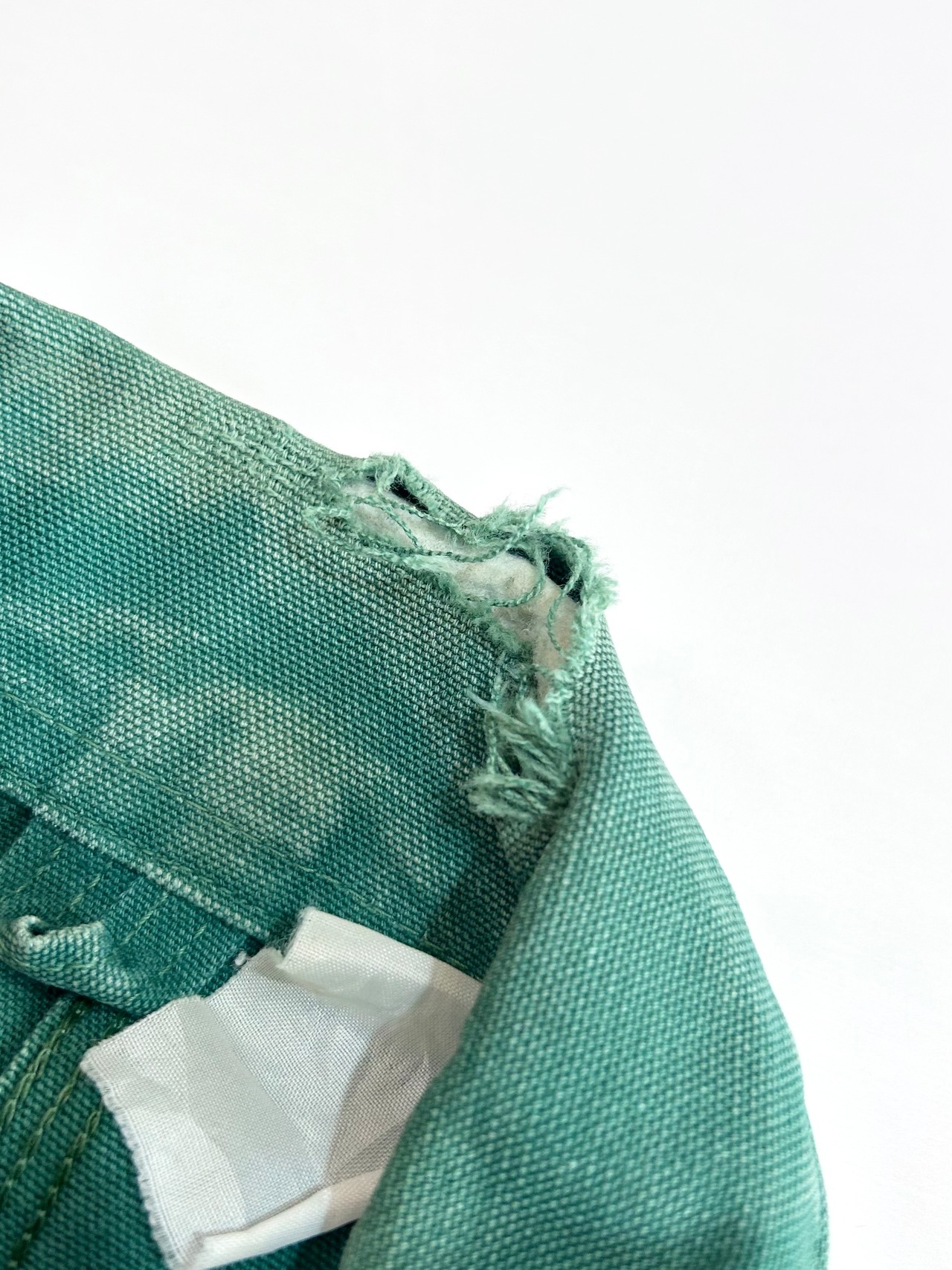 90s carhartt "Cactus Green" CHORE COAT Size M程