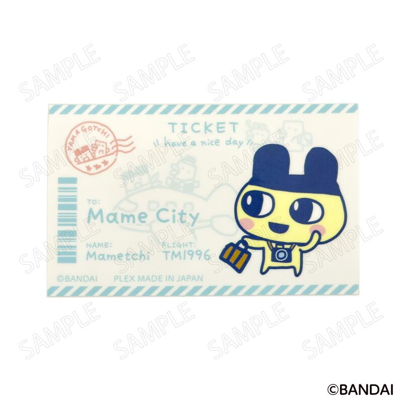 たまごっち エンジョイ!トラベル ステッカー A:まめっち