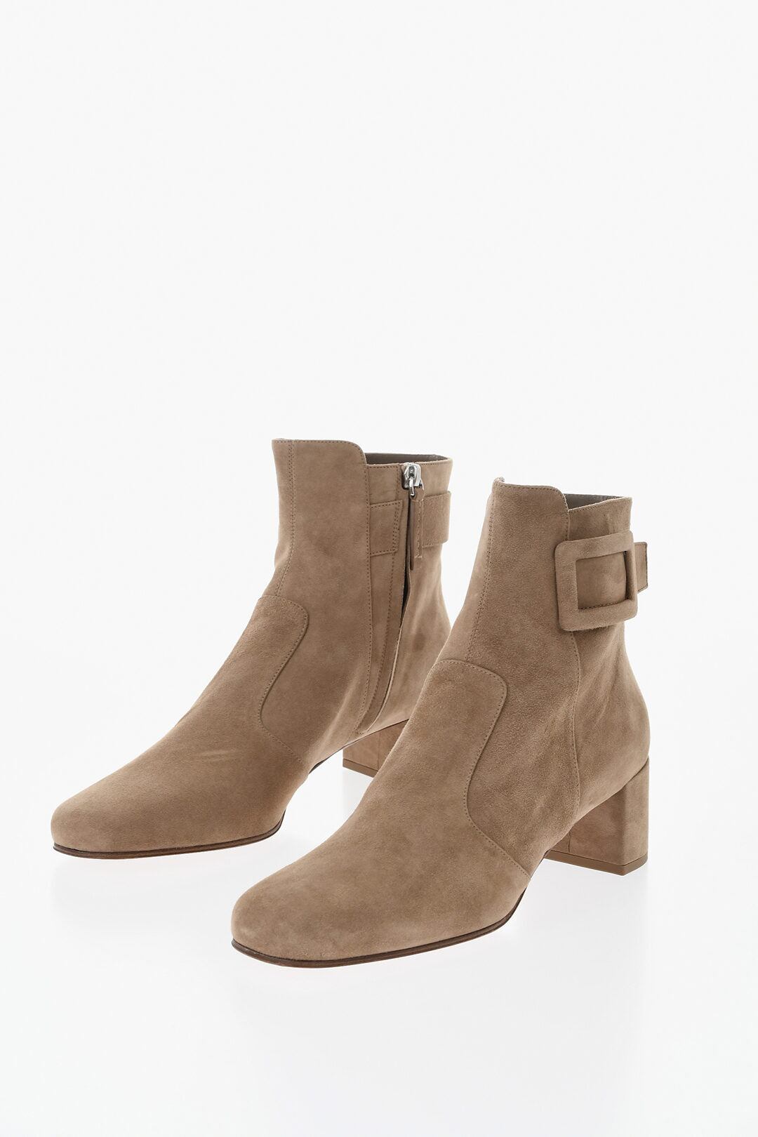 ROGER VIVIER ロジェヴィヴィエ ブーツ レザー・スエード