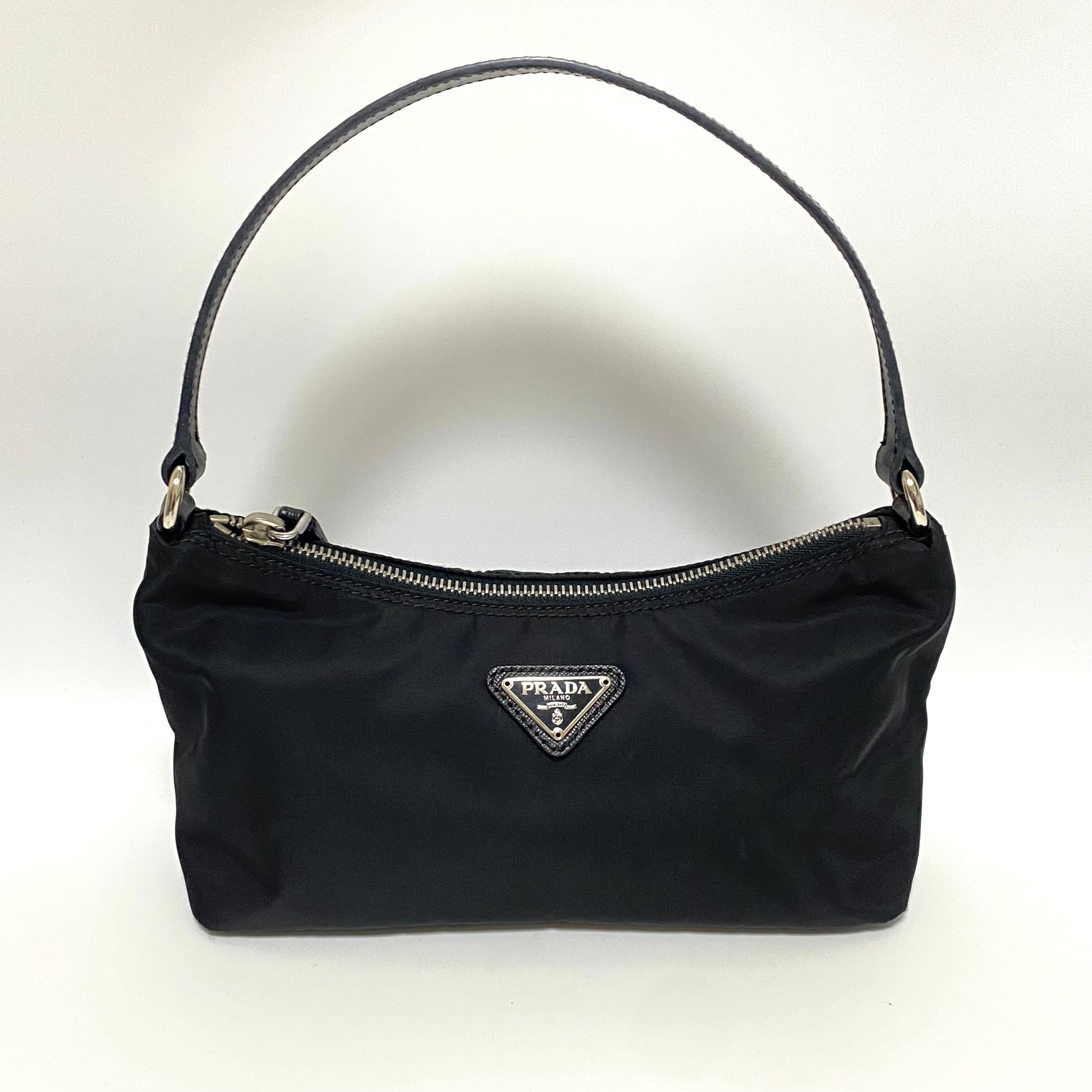 再再再..販 PRADA ボストンバッグ tessuto saffiano ネイビー | www