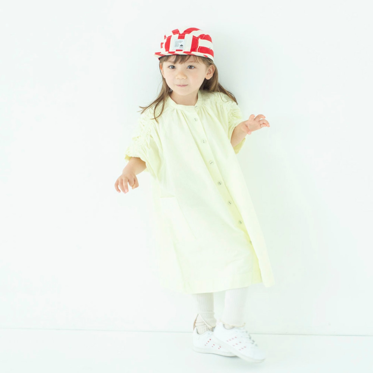 ジェットキャップ【ボーダーレッド】52cm 全13色 推奨年齢3歳〜7歳
