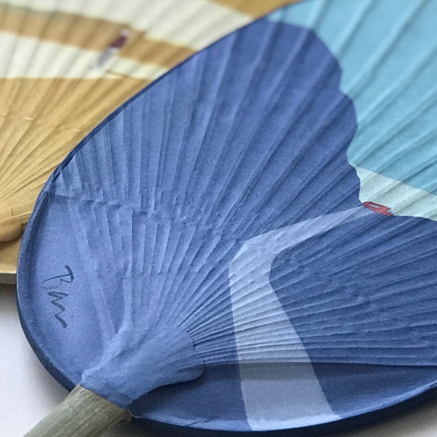 丸亀うちわ（ポストカード付） | 坂内拓 Taku Bannai