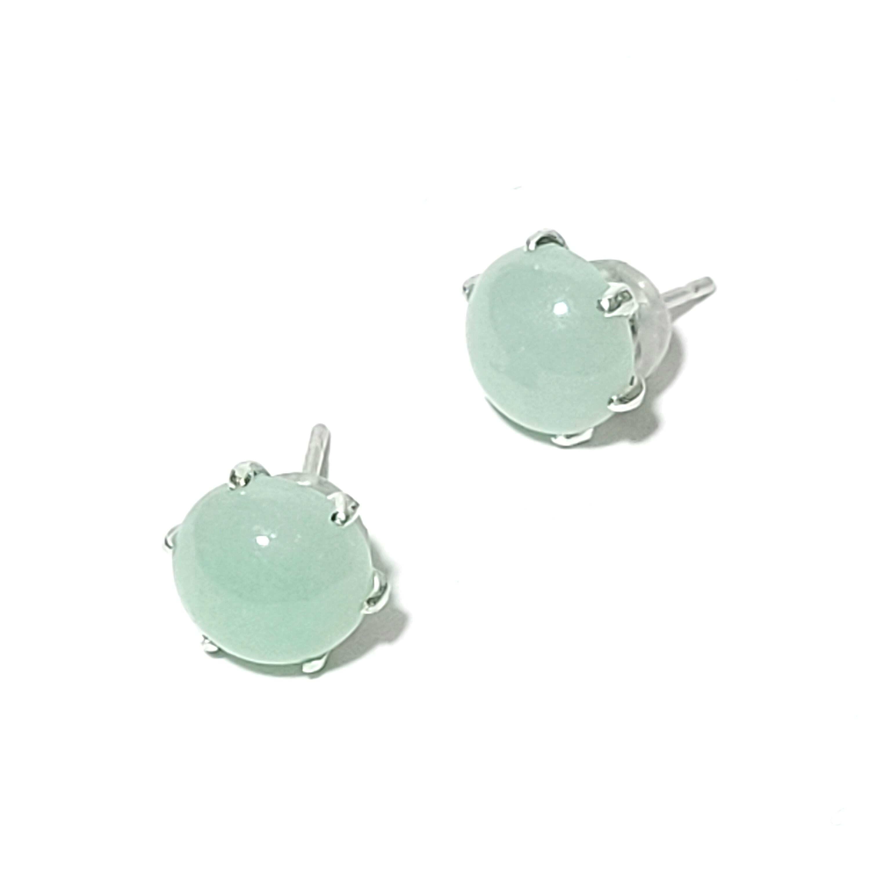 人魚さんの緑ピアス 糸魚川翡翠 ピアス BPS0136 | 糸魚川翡翠工房こたきBASE店