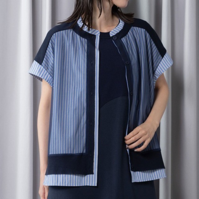 【MARECHAL TERRE】Shirt Cardigan