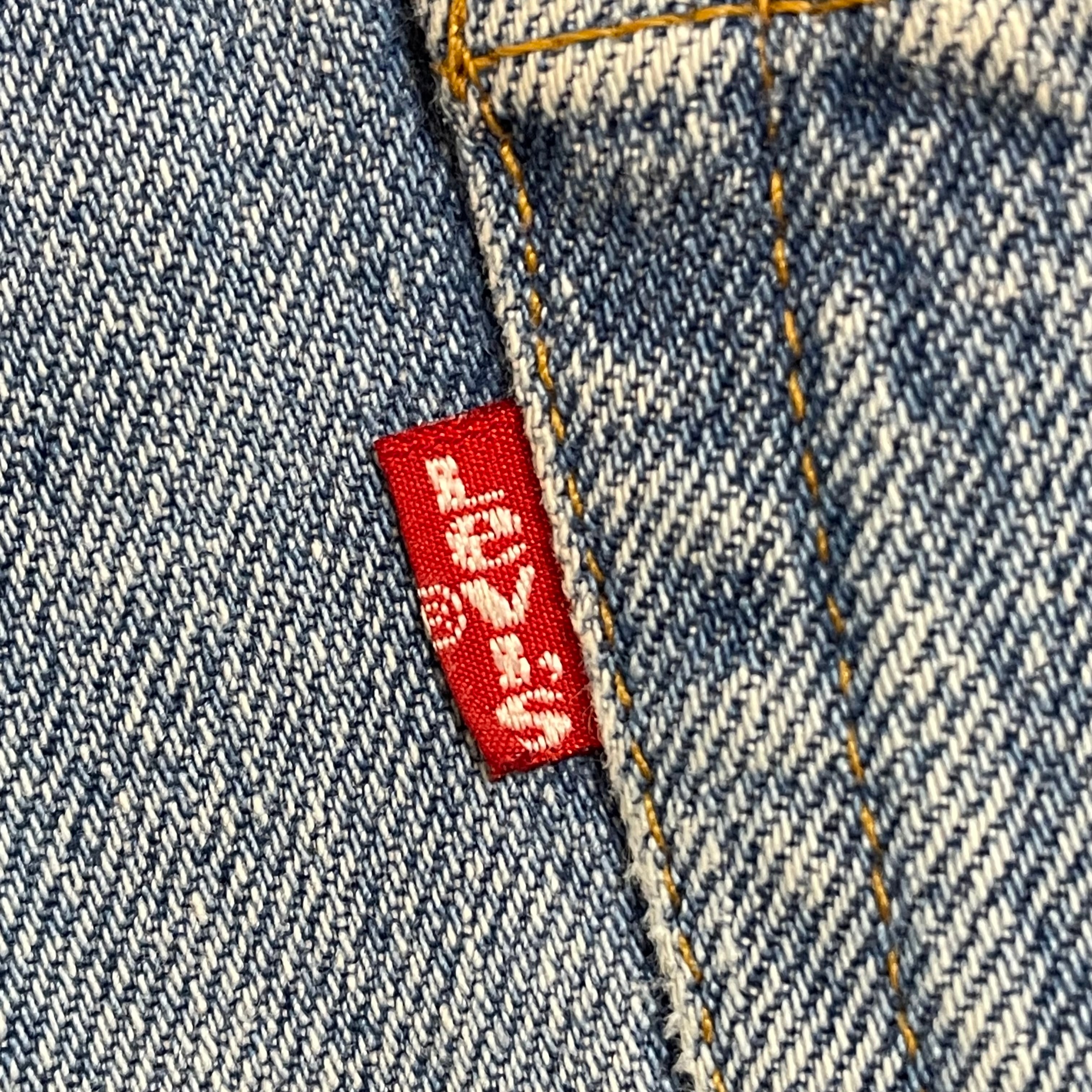 LEVI'S】80s USA製 デニム ジーパン ジーンズ 501xx W34 ボタン裏刻印 ...