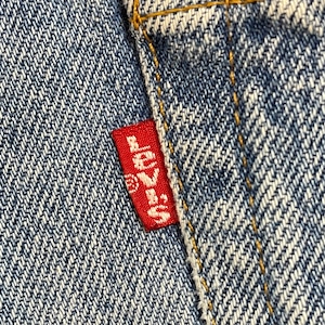 【LEVI'S】80s USA製 デニム ジーパン ジーンズ 501xx W34 ボタン裏刻印555 バレンシア工場 リーバイス US古着