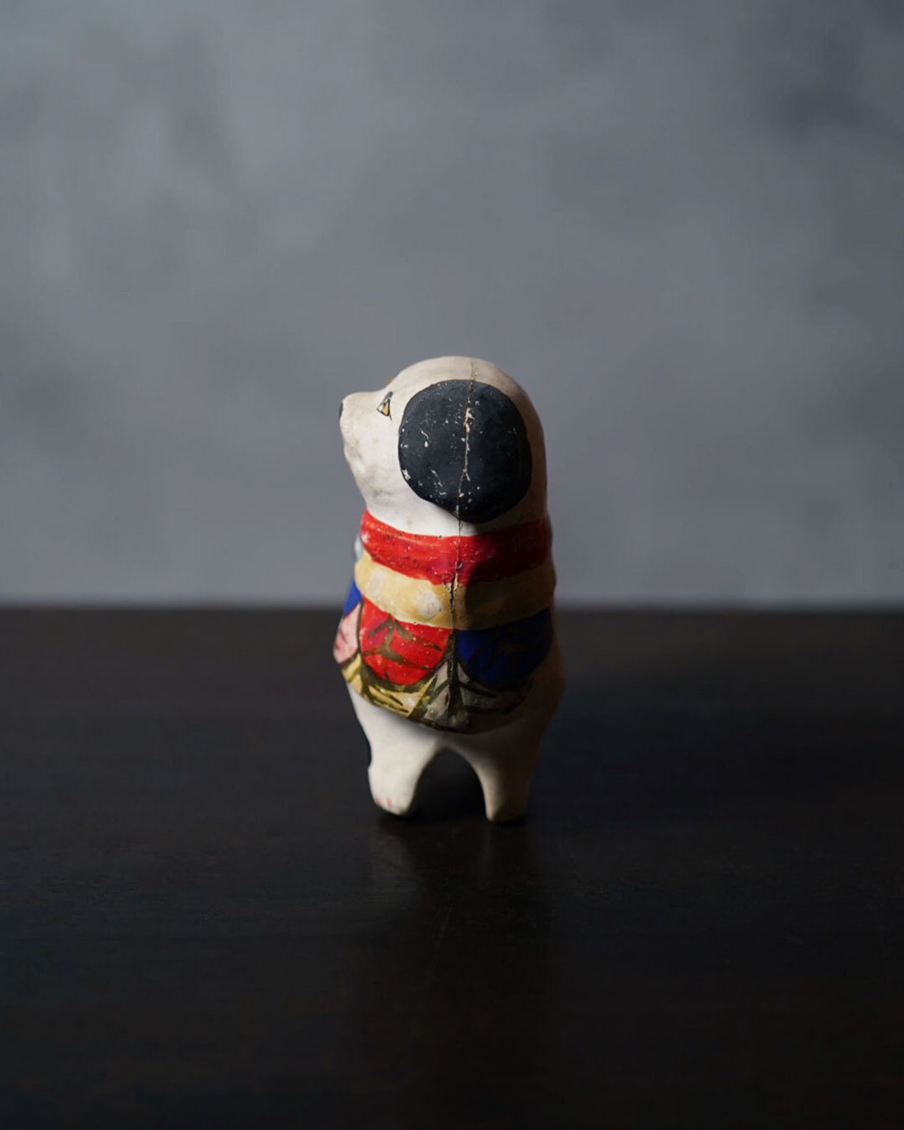 富山土人形　古代犬　/　富山