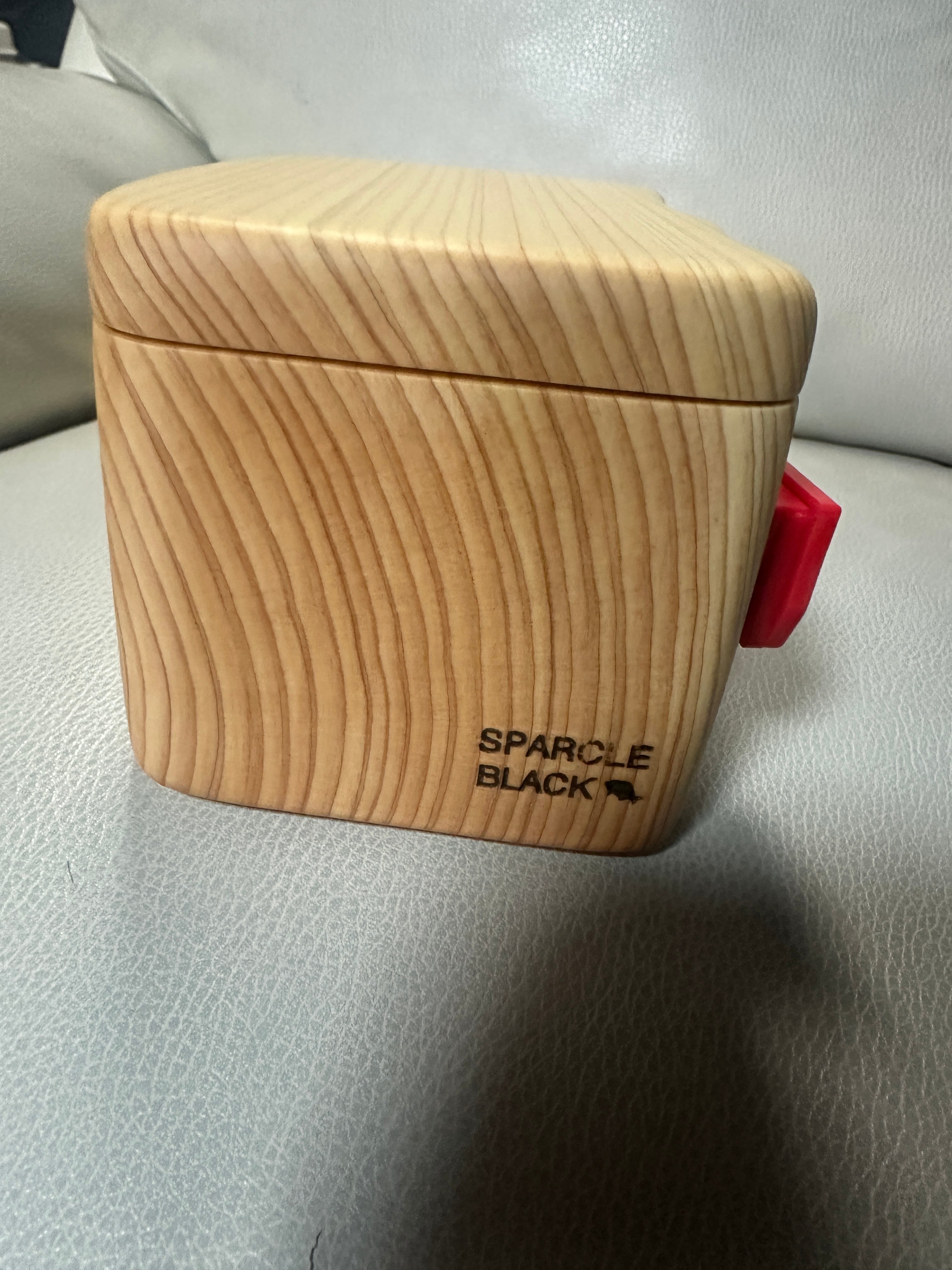 13cm桧匠×SPARCLE BLACK ヒノキ製エサ箱 | SPARCLE BLACK