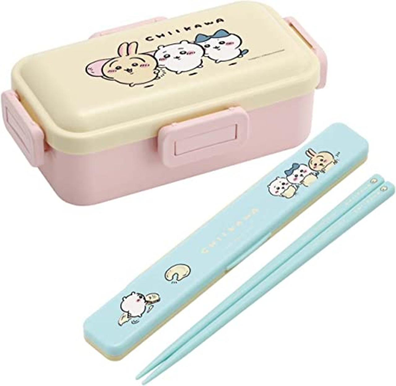 スケーター(Skater) 箸 箸箱 セット ちいかわ 18cm 抗菌 大人用 日本製 ABC3AG-A