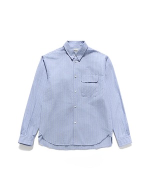 [EASTLOGUE] HOLIDAY SHIRTS / BLUE STRIPE 正規品 韓国ブランド 韓国ファッション 韓国代行 イーストローグ 日本 店舗