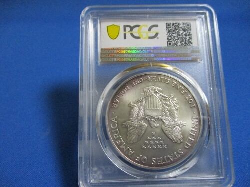 アメリカ シルバーイーグル 1ドル銀貨☆2003年／PCGS MS 67／希少な