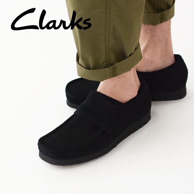 Clarks [クラークス正規販売店] wallabee loafer [26172503] ワラビーローファー・スエードローファー・メンズローファー・スエード・カジュアル・MEN'S [2024SS]