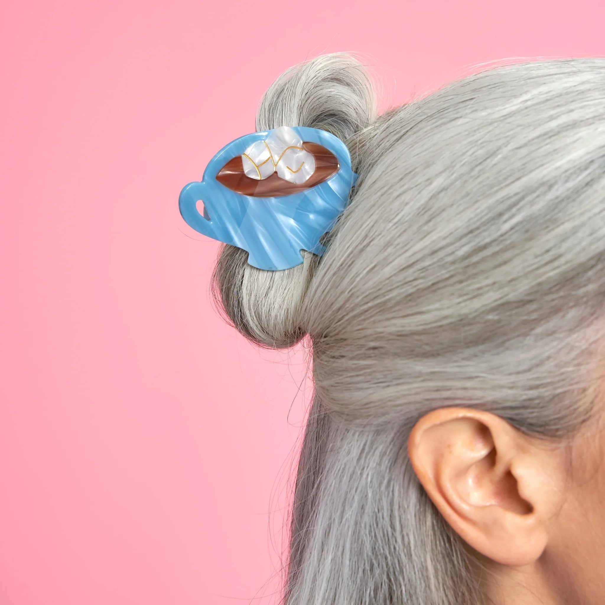 即納» Coucou Suzette Hot Chocolate Hair Claw ククシュゼット ヘア