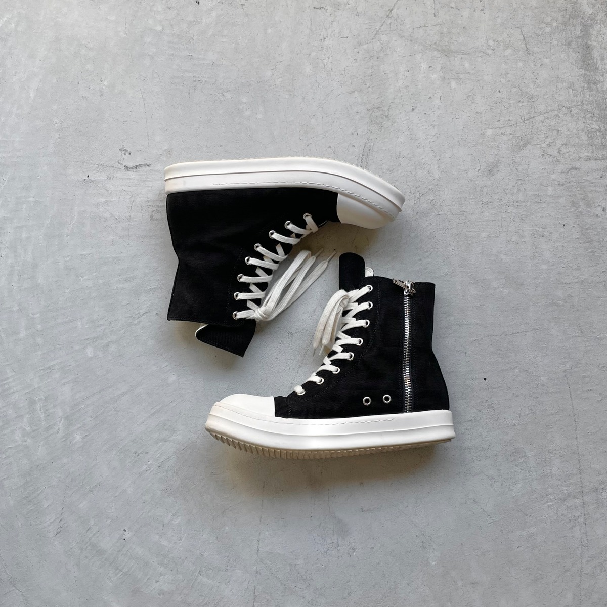 Rick Owens Drkshdw/RAMONES sneakers hi | Seek the online