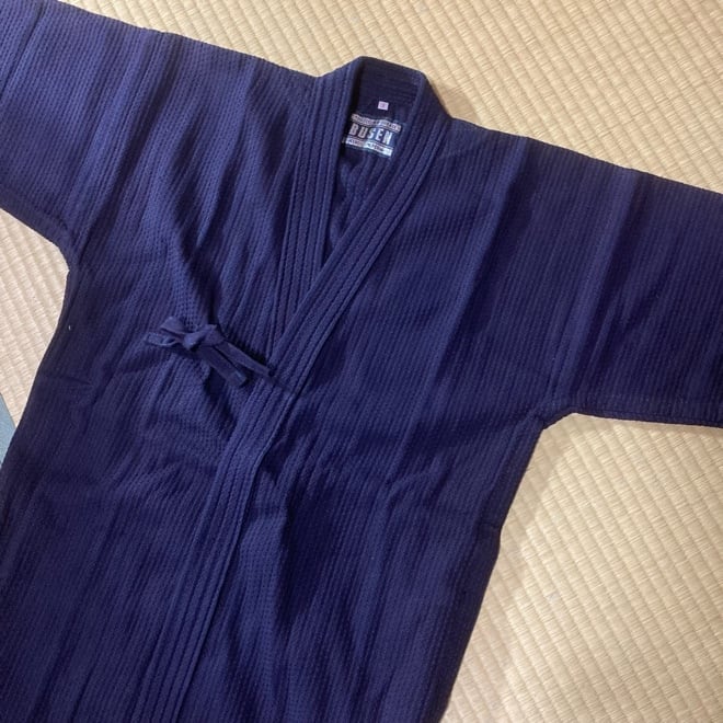 夏用剣道着 正藍染 一重 薄織刺仕上げ 軽くて通気性抜群 | ひかり武