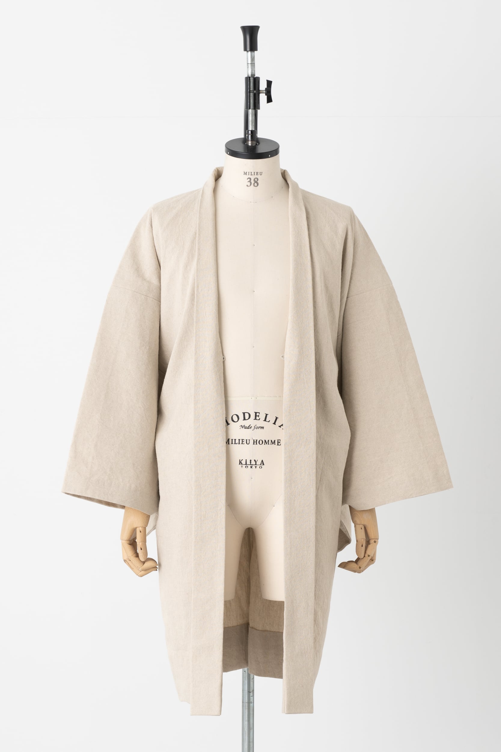 羽織 / Y. & SONS × T.T / リネンコットン / IVORY | Y. & SONS ONLINE