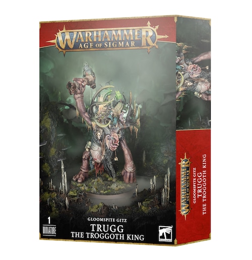 グルームスパイト・ギット:トロゴスの王トラグ GLOOMSPITE GITZ: TRUGG THE TROGGOTH KING