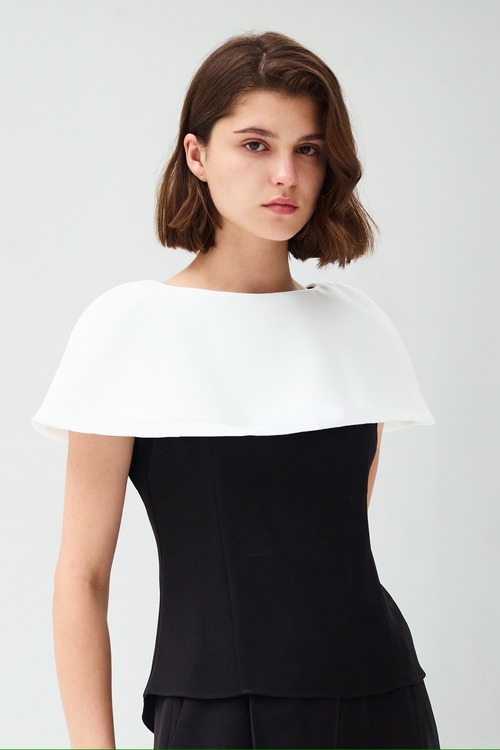 CAPE TWILL TOP BLACK【残りわずか】