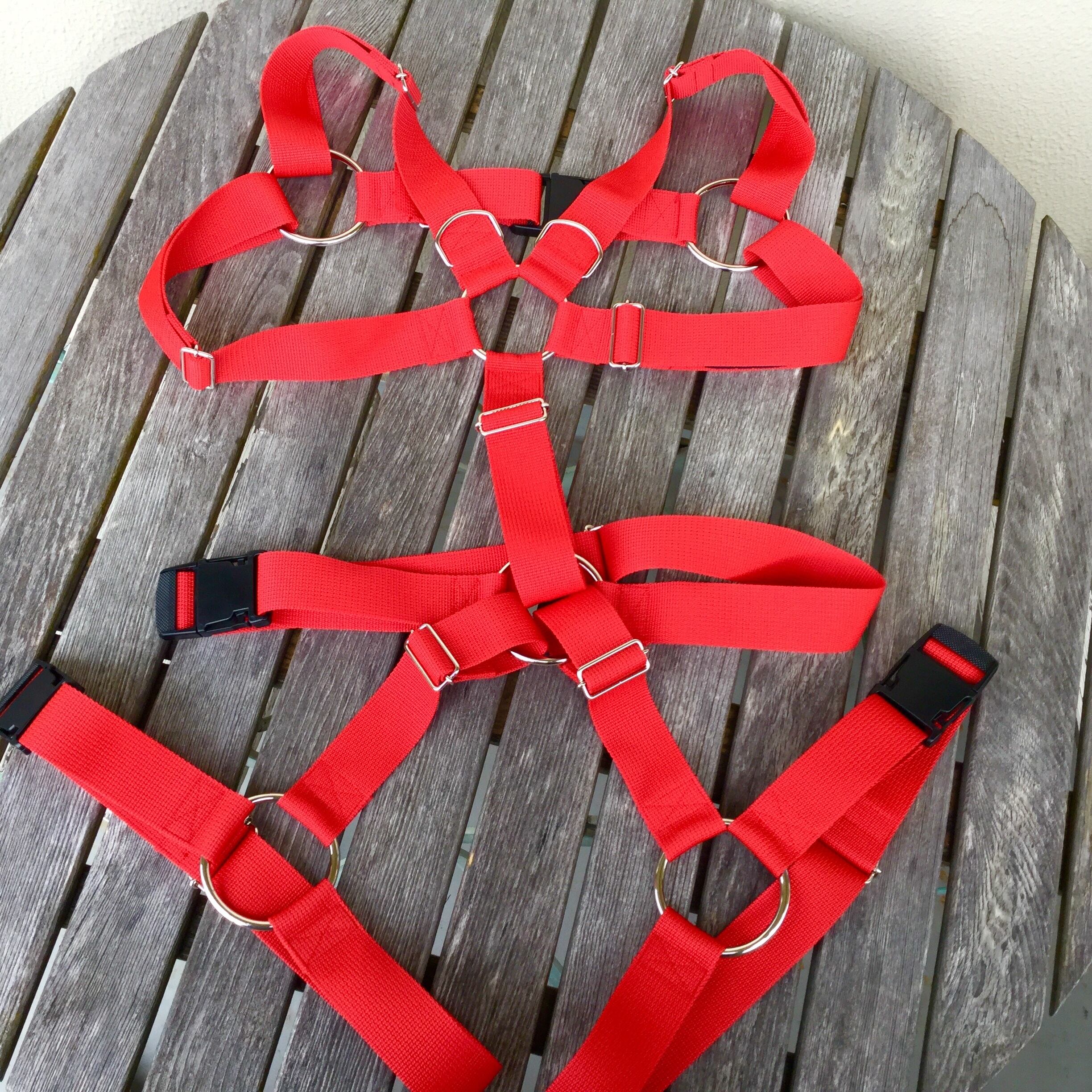フルハーネス 赤 40mm幅