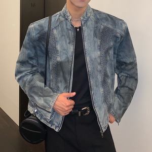 タイダイデニムショートジャケット C10387