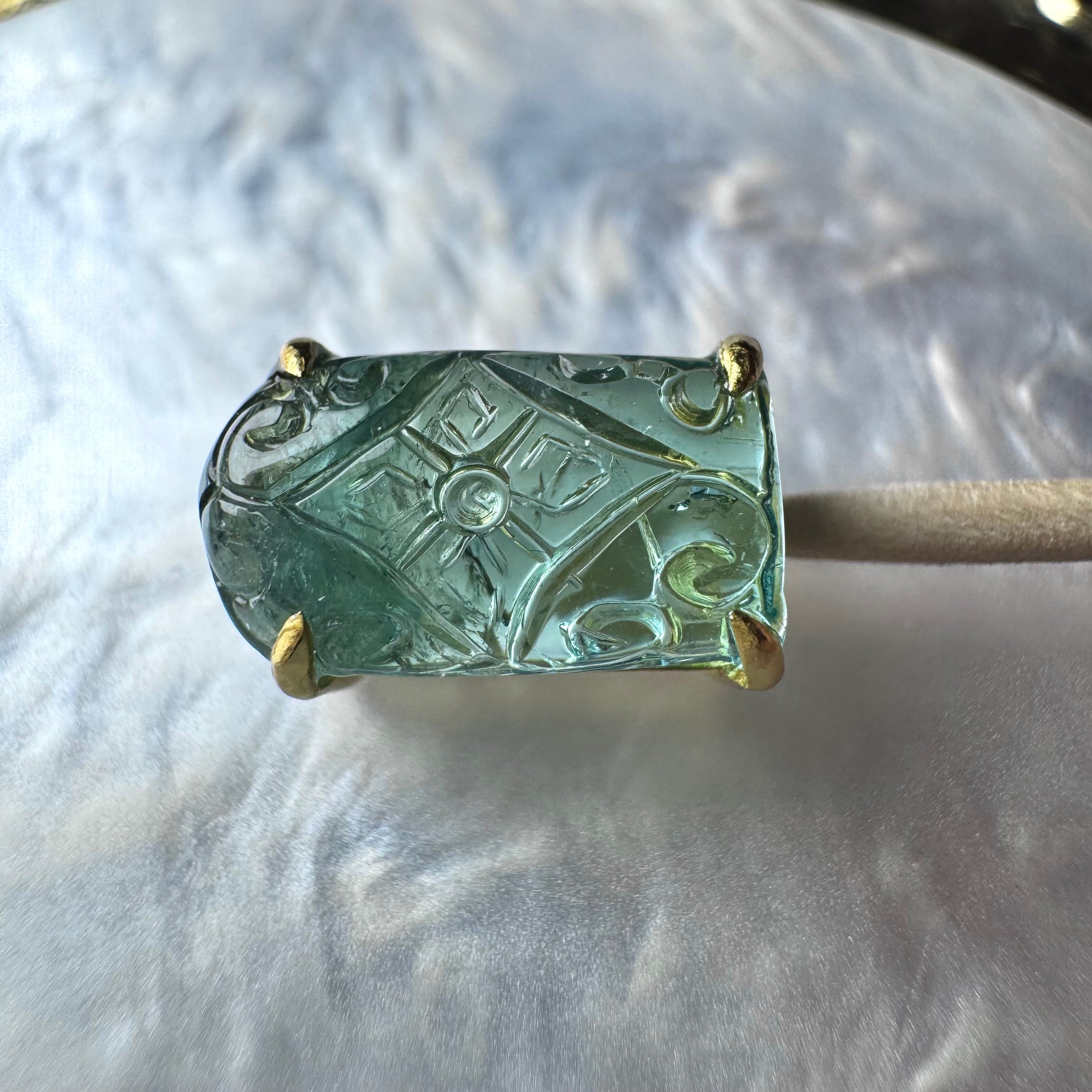 No.18 トルマリン 約8.5x8x13.4mm