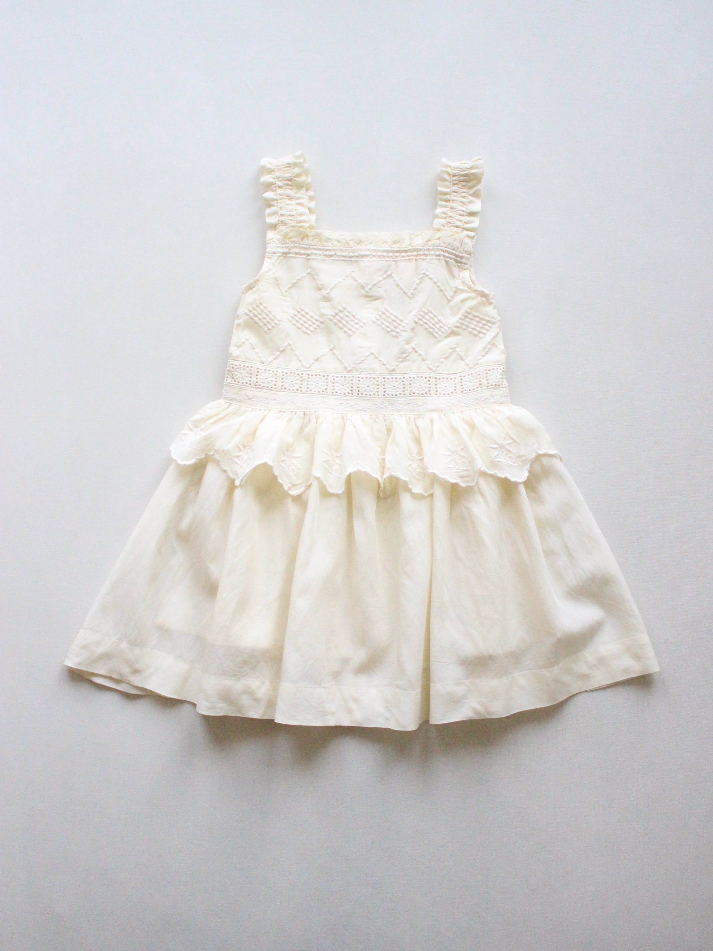 Bonjour diary チュニック 6Y BONJOUR DIARY New Mademoiselle Tunique Natural 2-6y | RESONASON