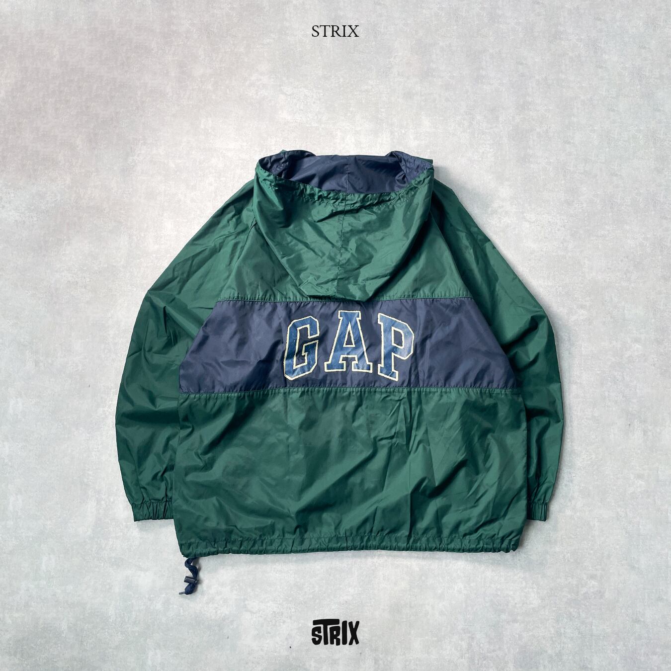 GAP】 90s オールドギャップ ナイロンアノラックパーカー OLD GAP 90